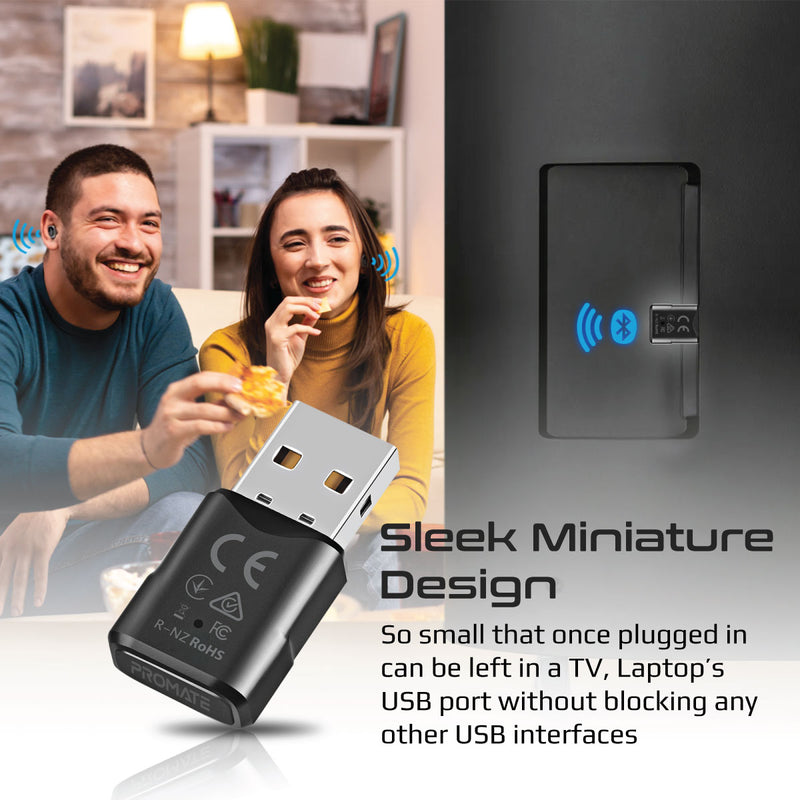 Promate Technologies - MultiPoint Pairing Wireless Audio Adapter