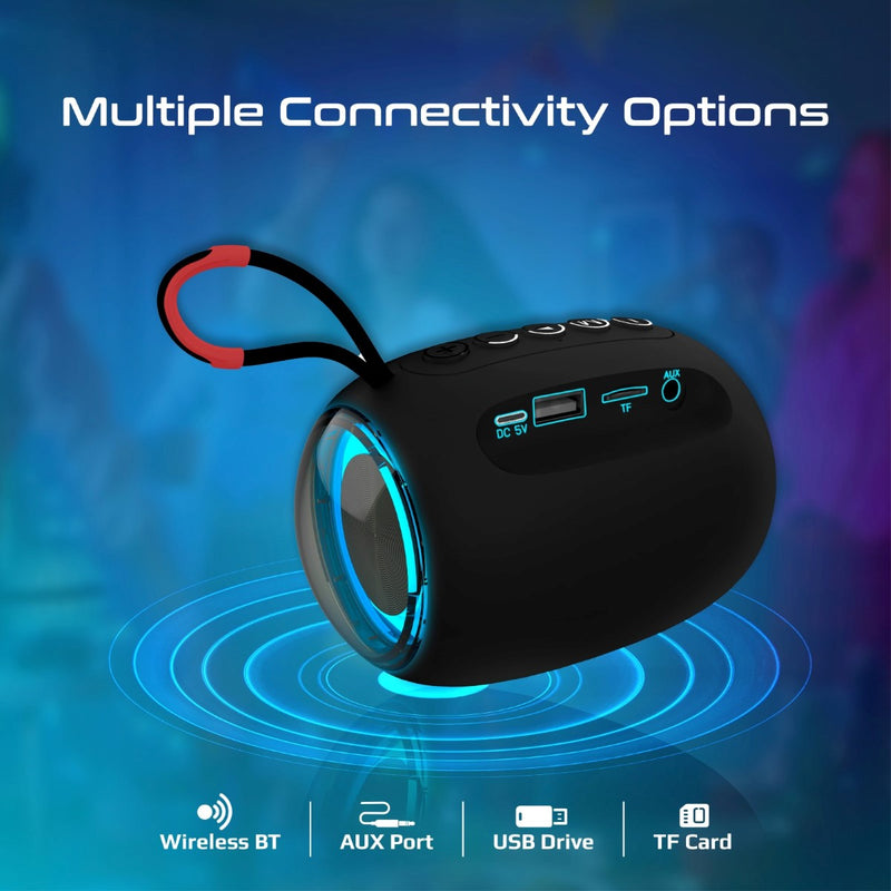 Promate Technologies - LumiFlux™ High-Definition Wireless Speaker