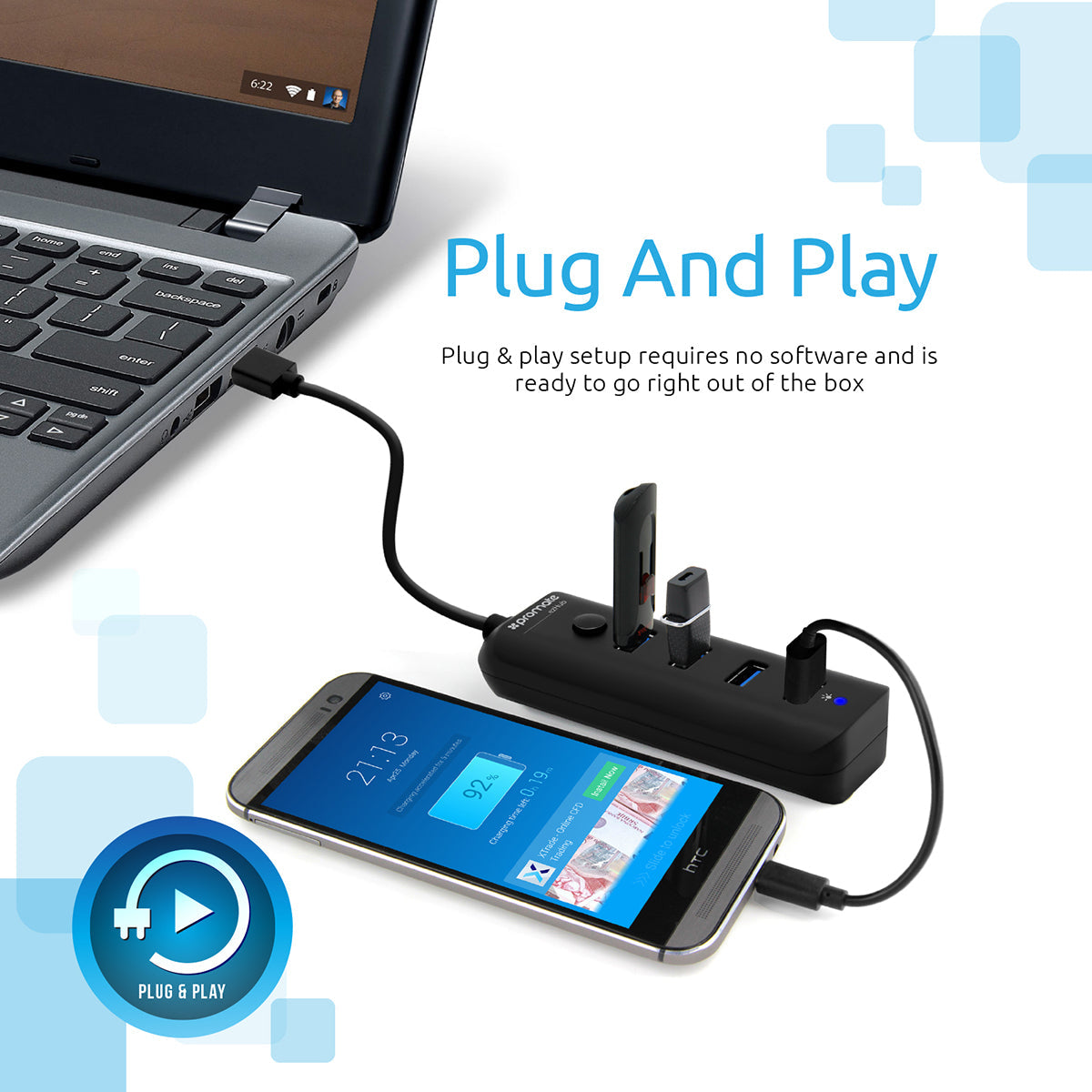 EzHub Black