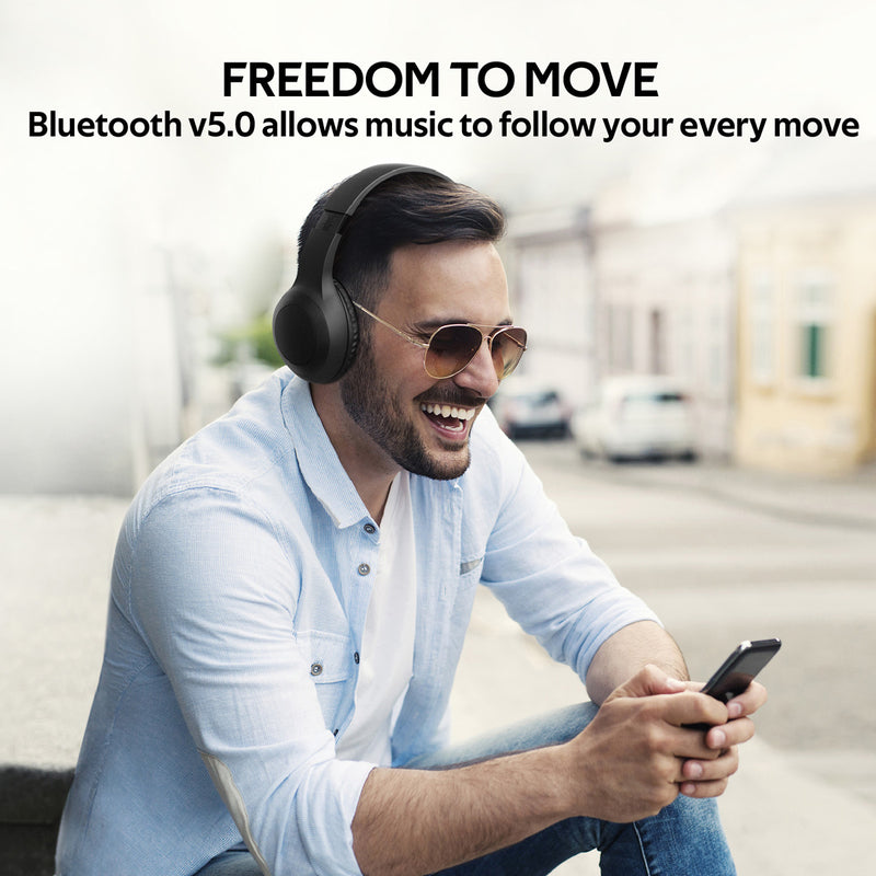 Promate Technologies - Deep Bass Over-Ear Wireless Headphones
