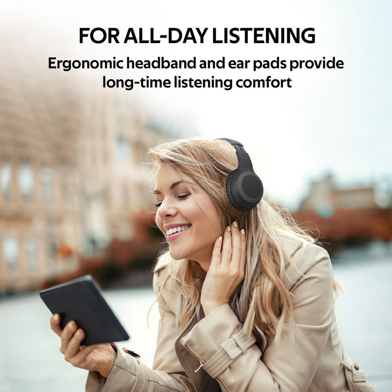 Promate Technologies - Deep Bass Over-Ear Wireless Headphones