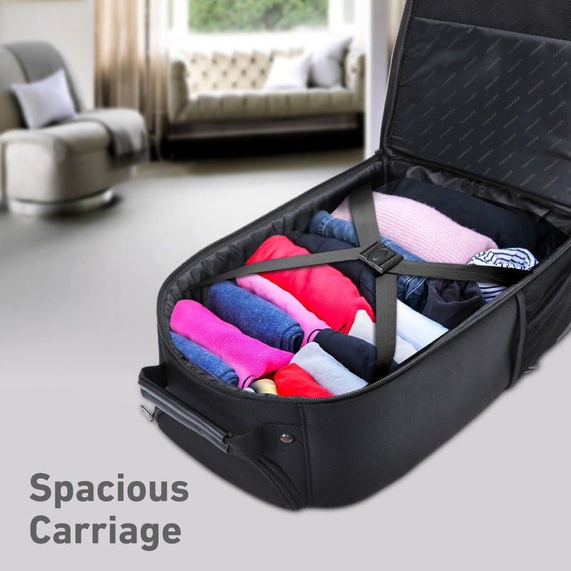 Promate Technologies - SecureStorage™ Trolley bag for 16” Laptop with Multiple Large Compartments