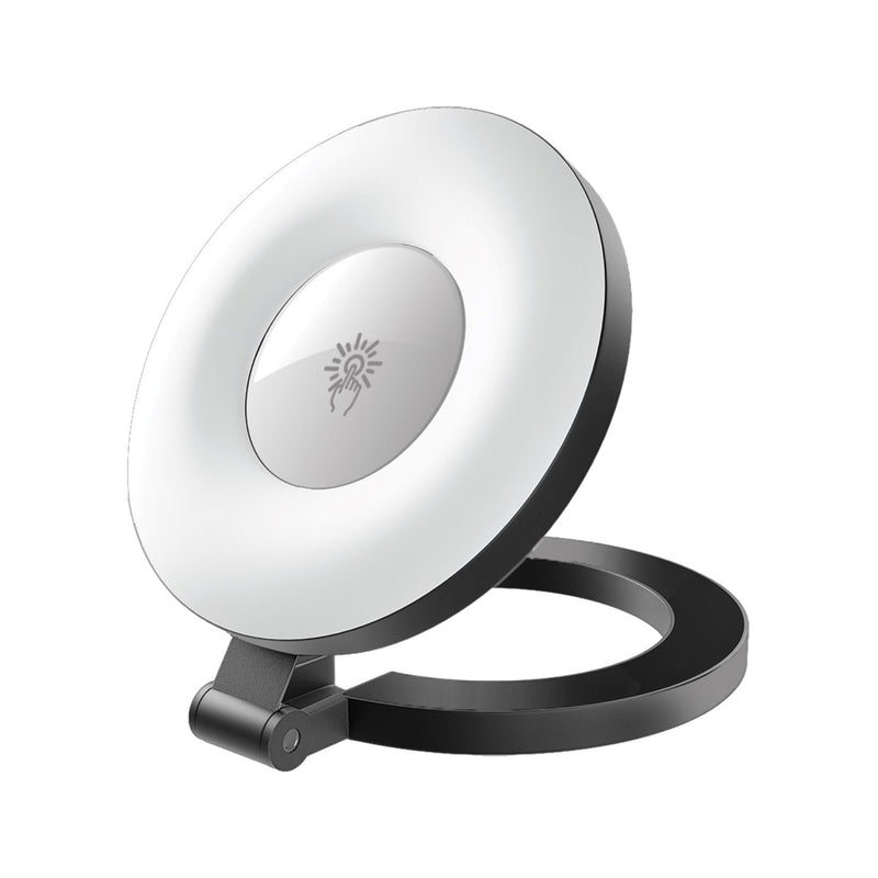Promate Technologies - Ultra-Slim MagSafe Compatible Rechargeable LED Ring Light