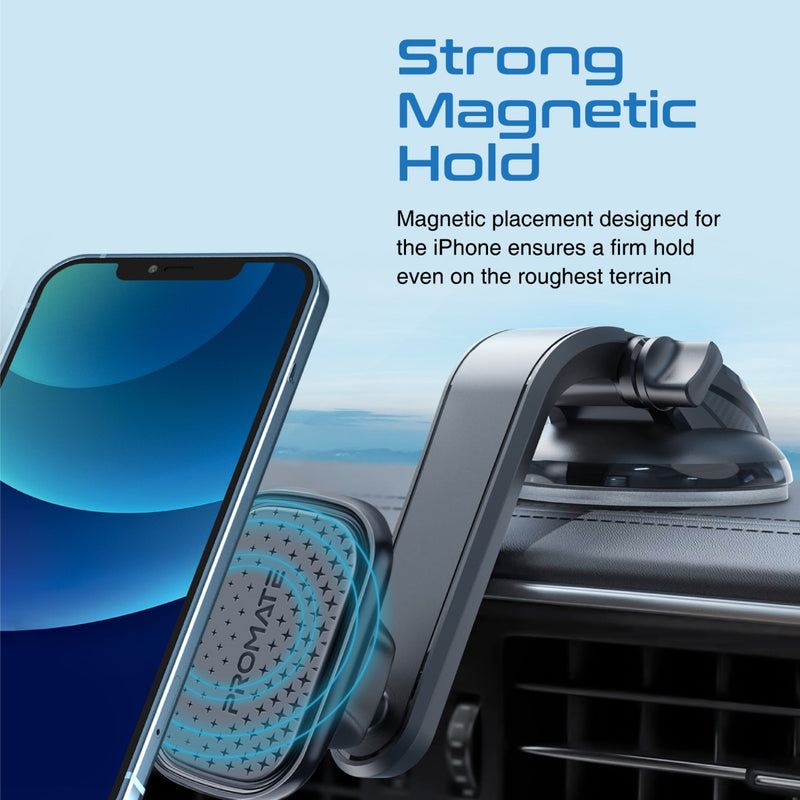 Promate Technologies - SecureGrip™ Magnetic Smartphone Holder