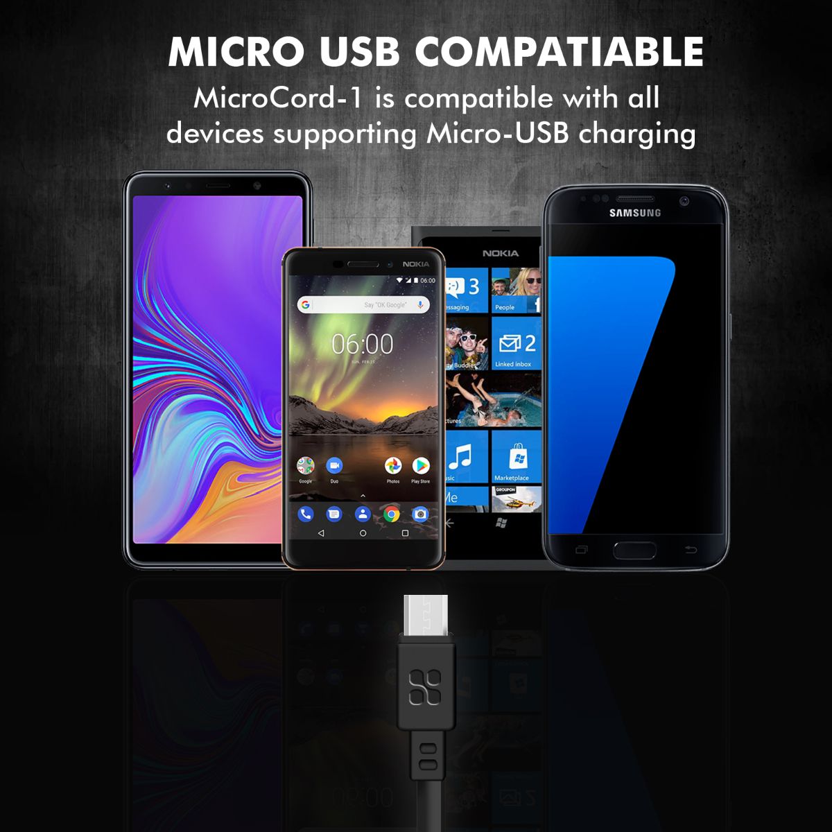 MicroCord-1 Black