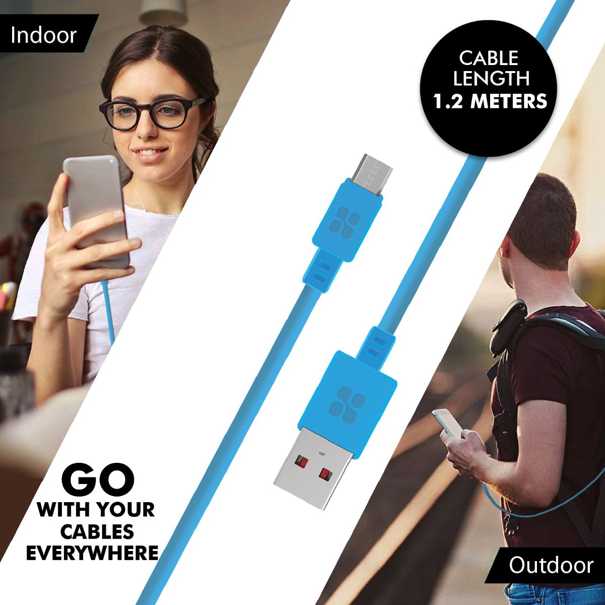 MicroCord-1 Blue