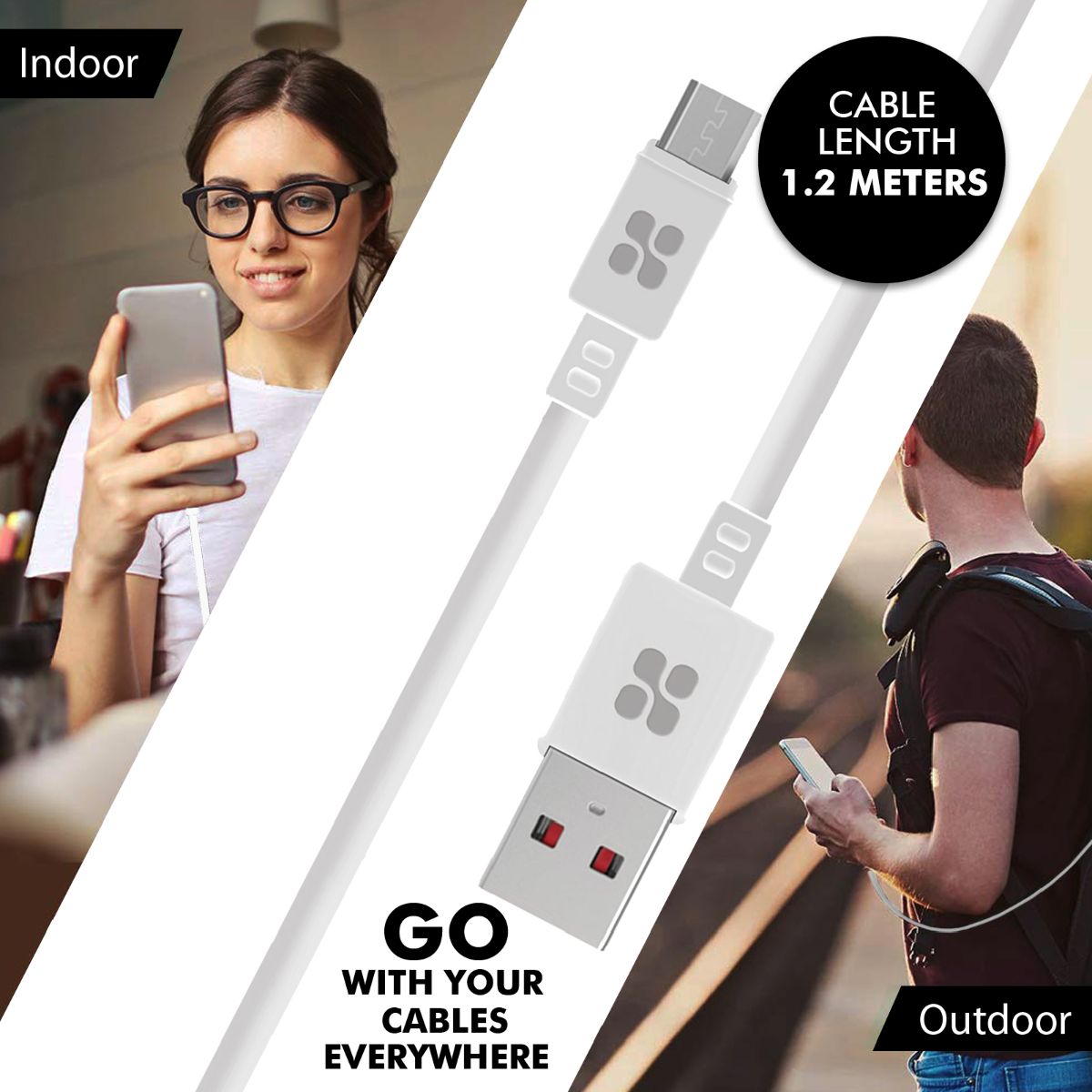 MicroCord-1 White