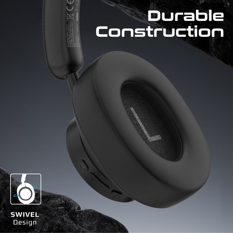 Promate Technologies - High Fidelity Over-Ear Stereo Wireless Headphones