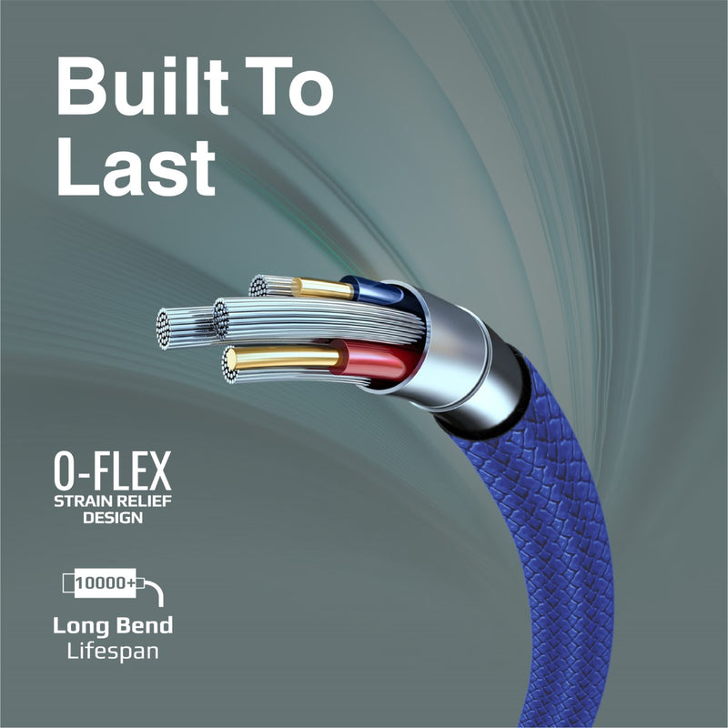 Promate Technologies - Super Flexible Data and Charge USB-C Cable