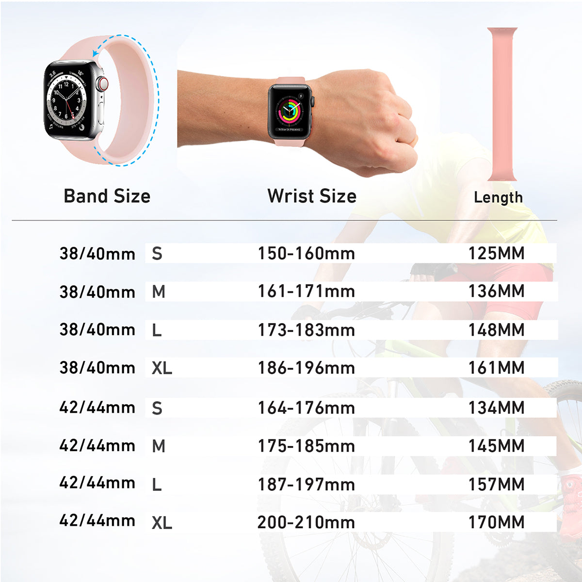 Loop-40M 42/44mm M Pink