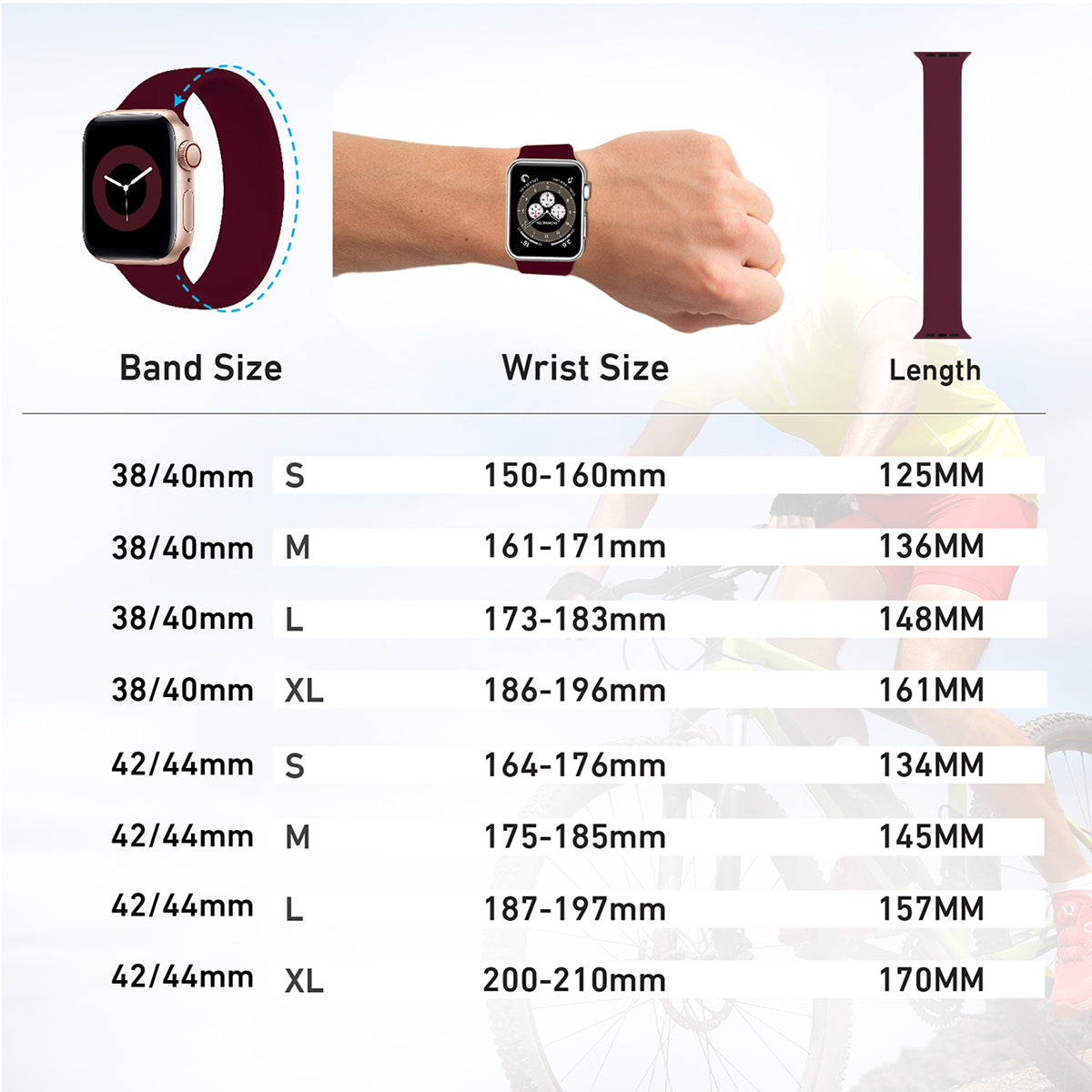 Loop-40XL 38/40mm XL Wine