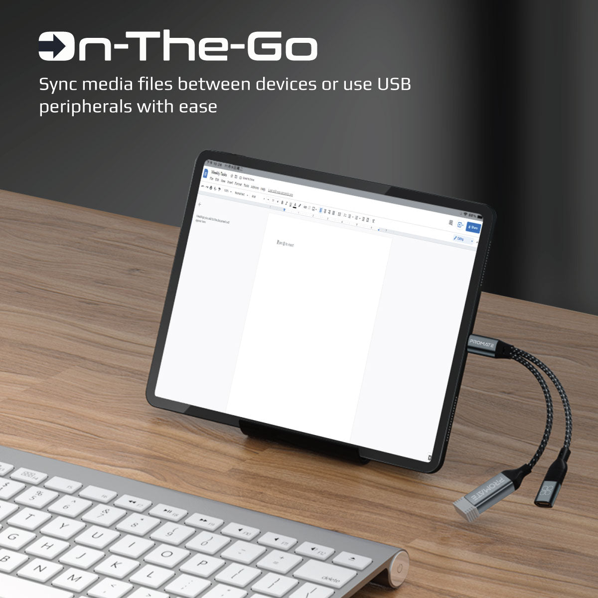 OTG Media Adapter for iOS Devices