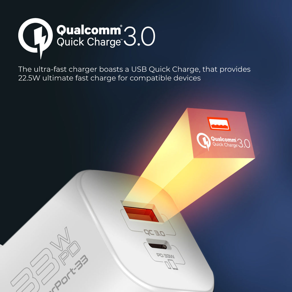 PowerPort-33 White UK