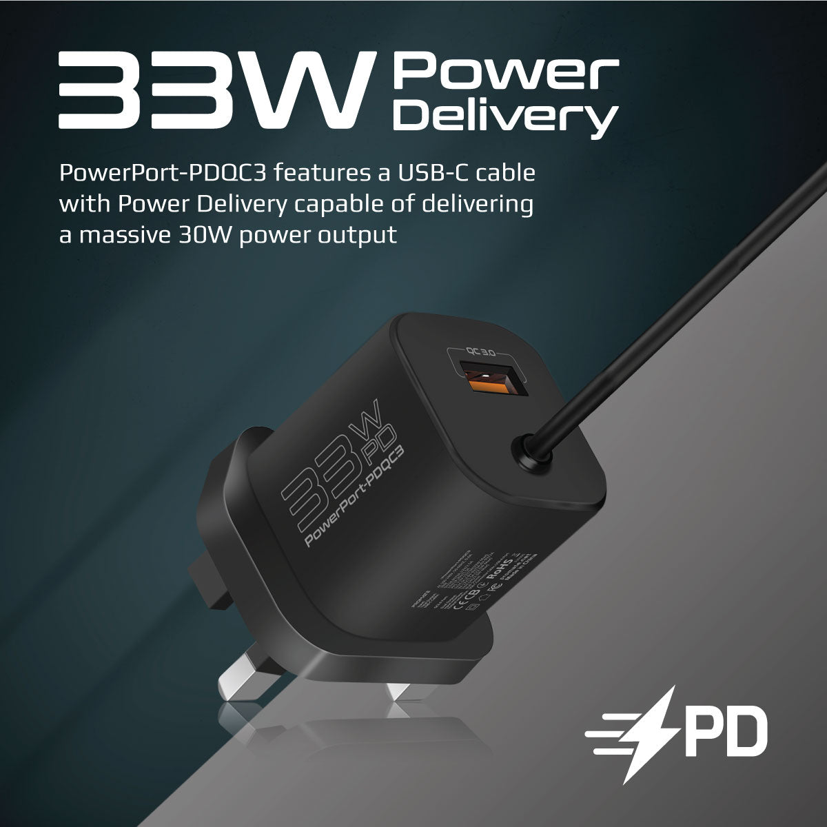 PowerPort-PDQC3-Black-UK