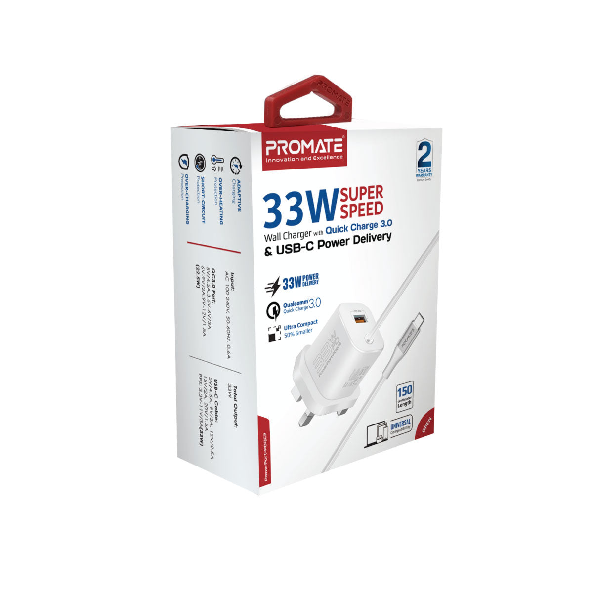 PowerPort-PDQC3-White-UK