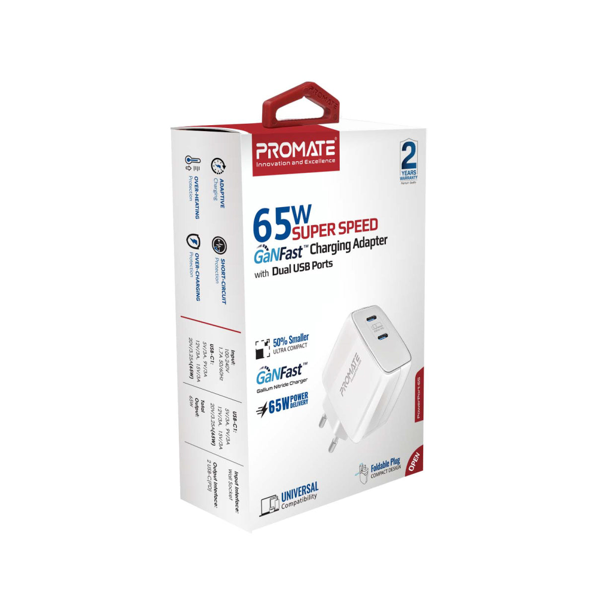 1200-PowerPort65-EU-White