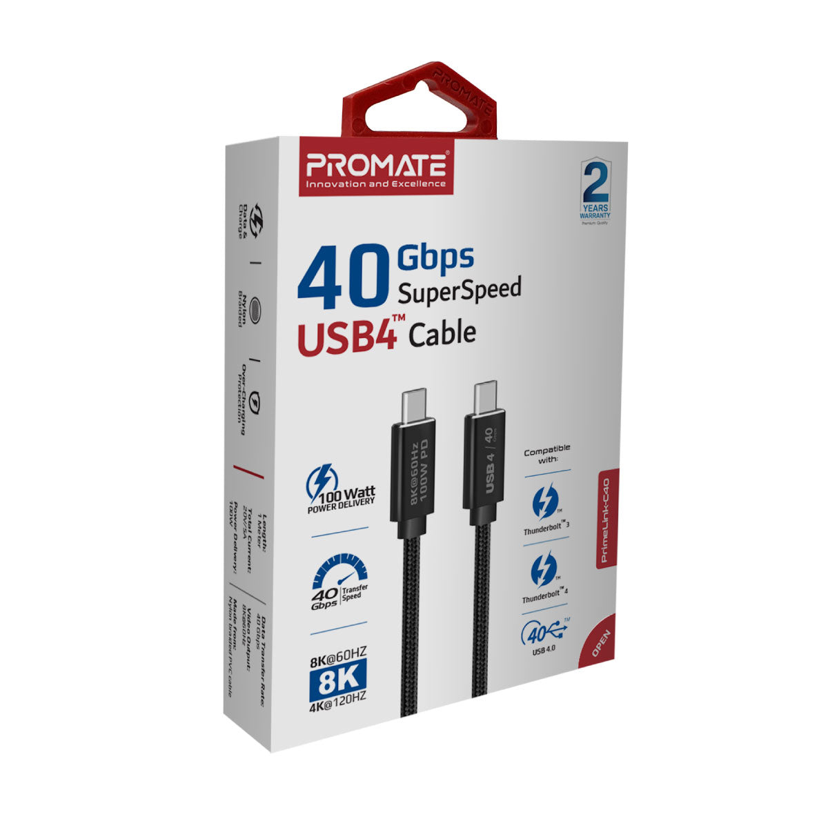 40Gbps SuperSpeed USB4™ Cable