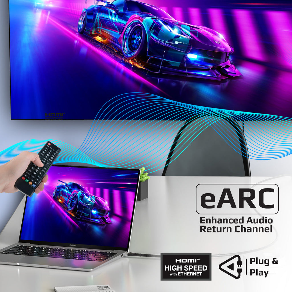 Certified Ultra-High-Speed 8K@60Hz HDMI™ Cable