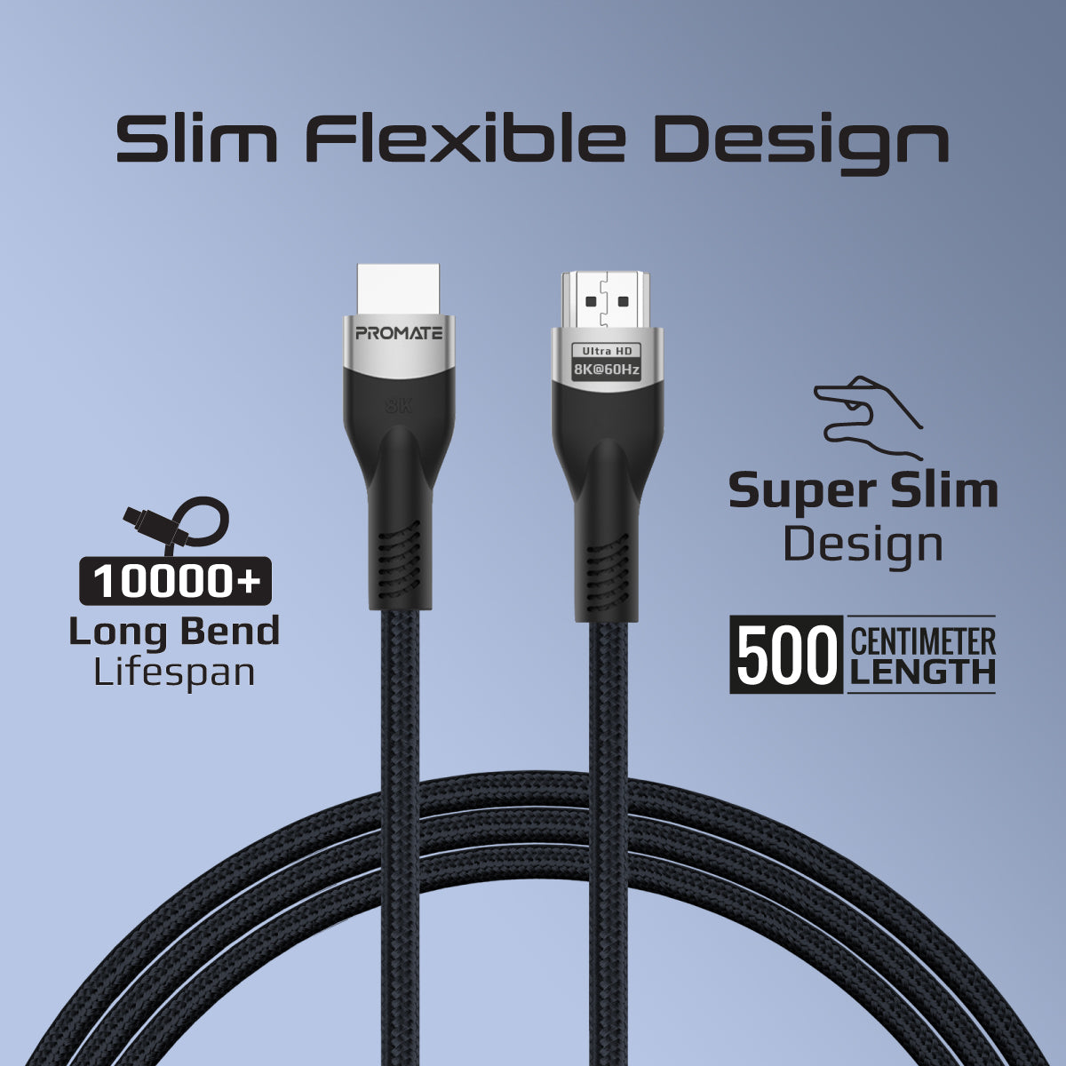 Certified Ultra-High-Speed 8K@60Hz HDMI™ Cable