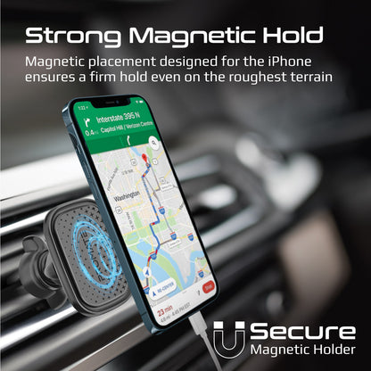 SecureGrip™ AC Vent Magnetic Smartphone Holder