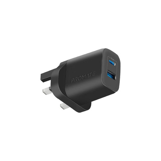 Promate Technologies -  17W High-Speed Dual Port Charger