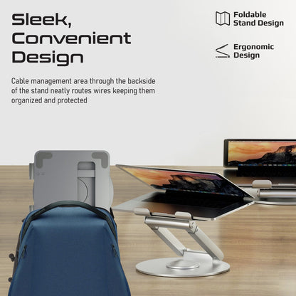 Ergonomic Multi-Level Aluminium Laptop Stand