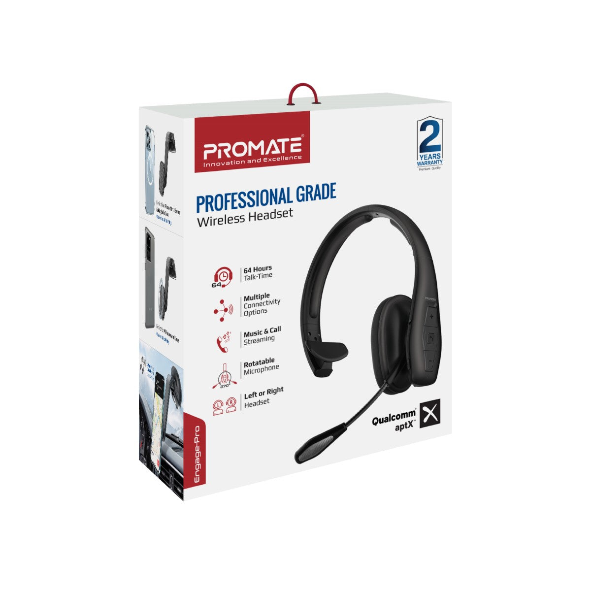 Professional Grade Mono On-Ear Wireless Headset