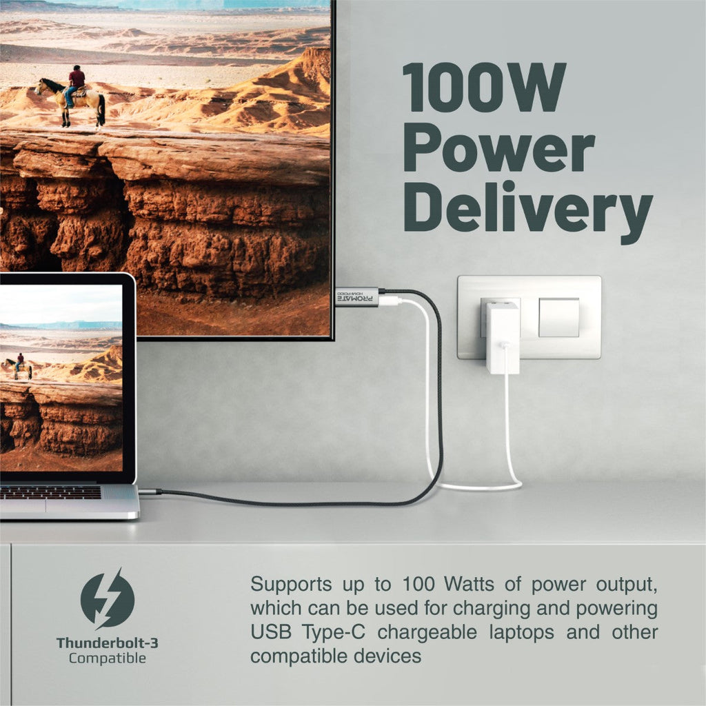 4K CrystalClarity USB-C to HDMI Cable