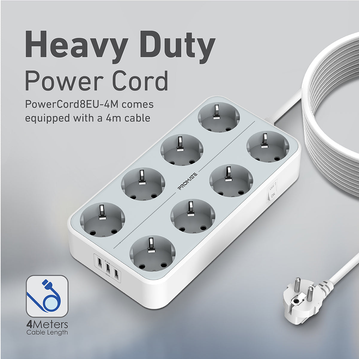 PowerCord8EU-4M