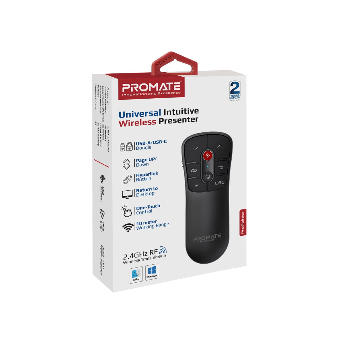 Universal Intuitive Wireless Presenter