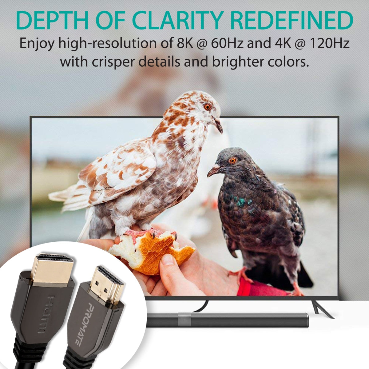 Ultra HD High Speed 8K Audio Video Cable