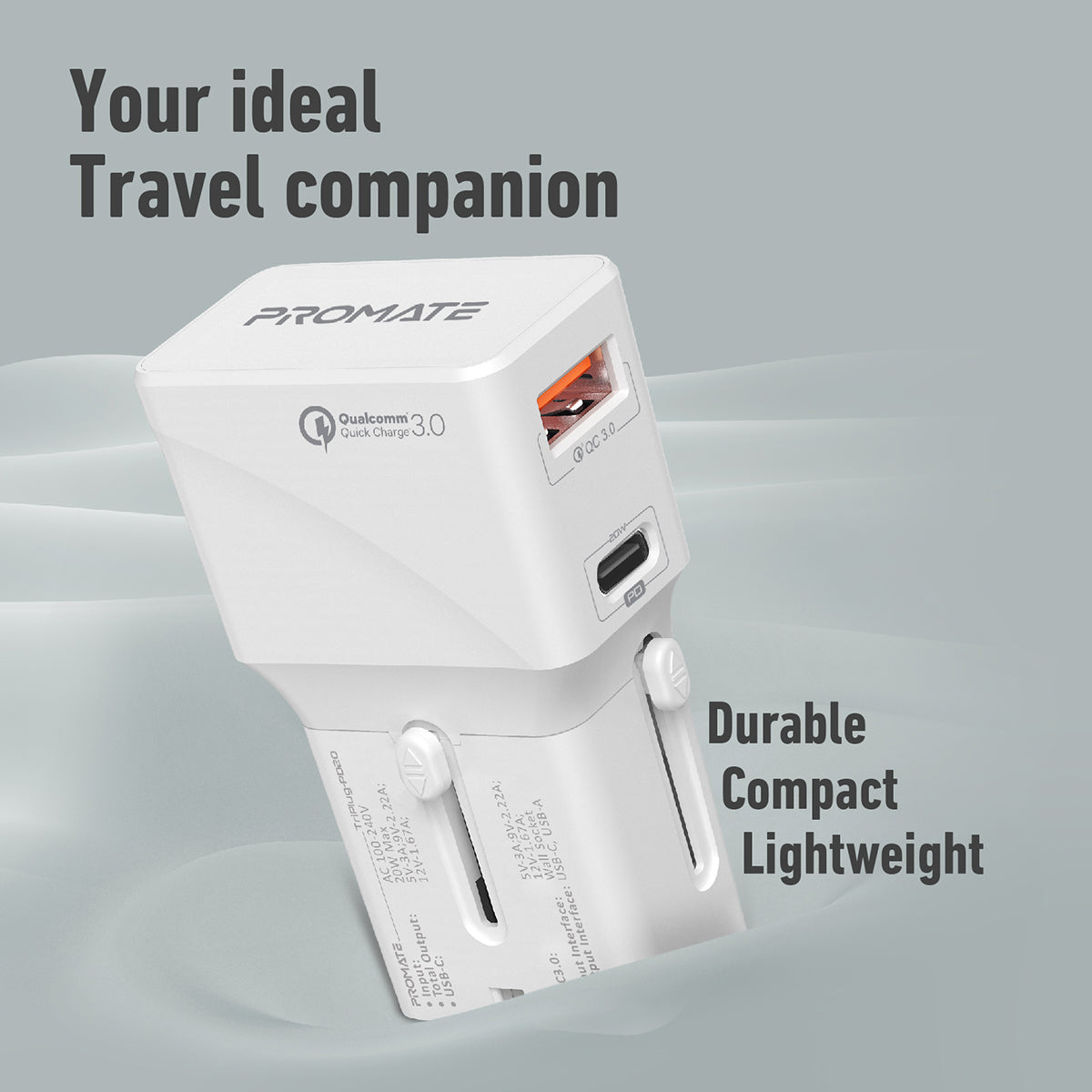 TriPlug-PD20 White