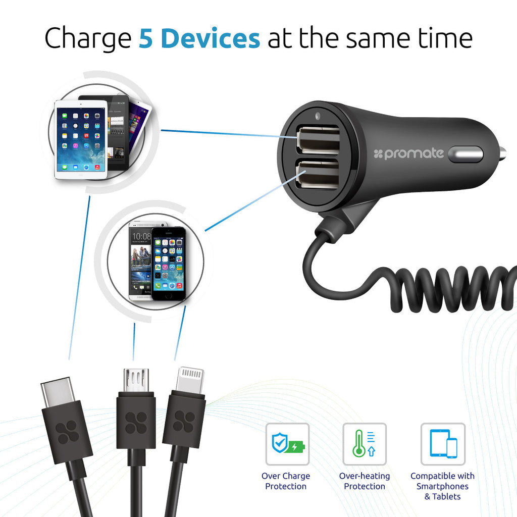 Charger-Trio Black