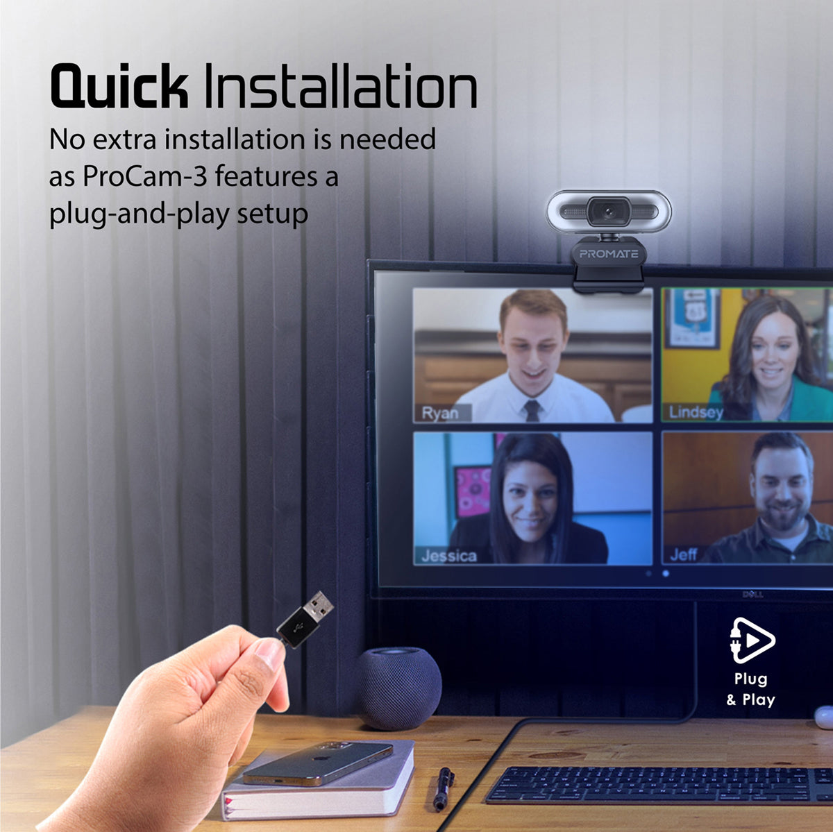 Full HD Wide Angle WebCam