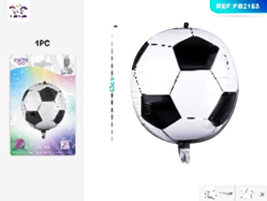 Mylar football balloon 28x63cm