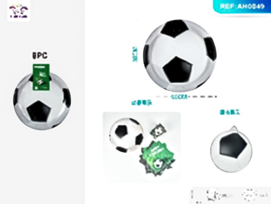 Football plates 9inch 8 pcs