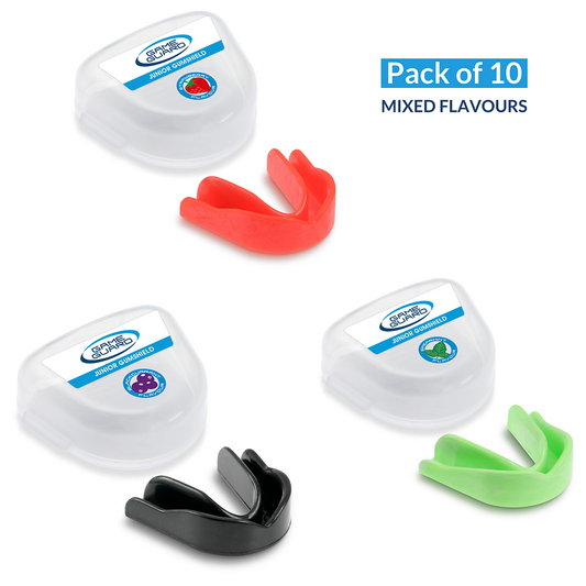 Pack of 10 - Junior Game Guard Gumshields - Mixed Flavours