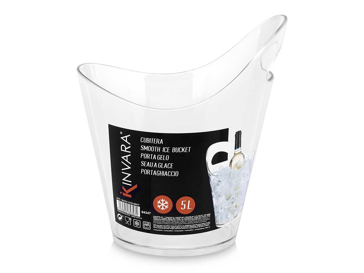 PLASTIC WINE ICE BUCKET 25X20X30CM