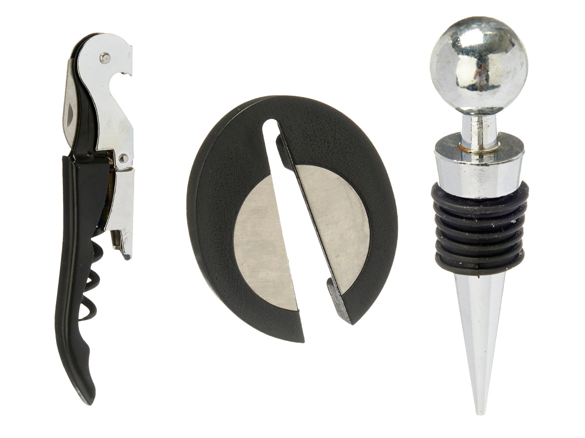 SET 3 WINE UTENSILS