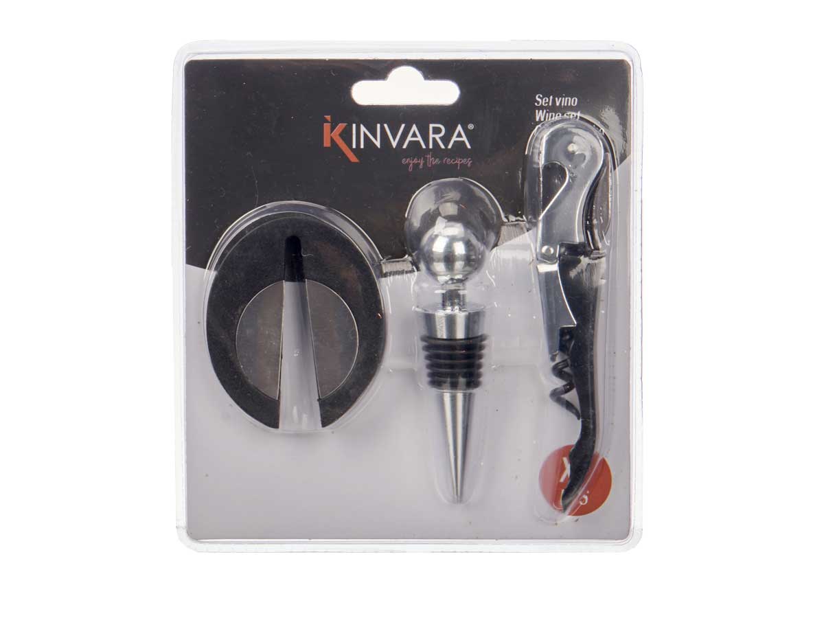 SET 3 WINE UTENSILS