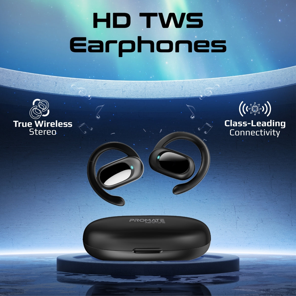 SportFit™ Open Ear True Wireless Earbuds with IntelliTouch