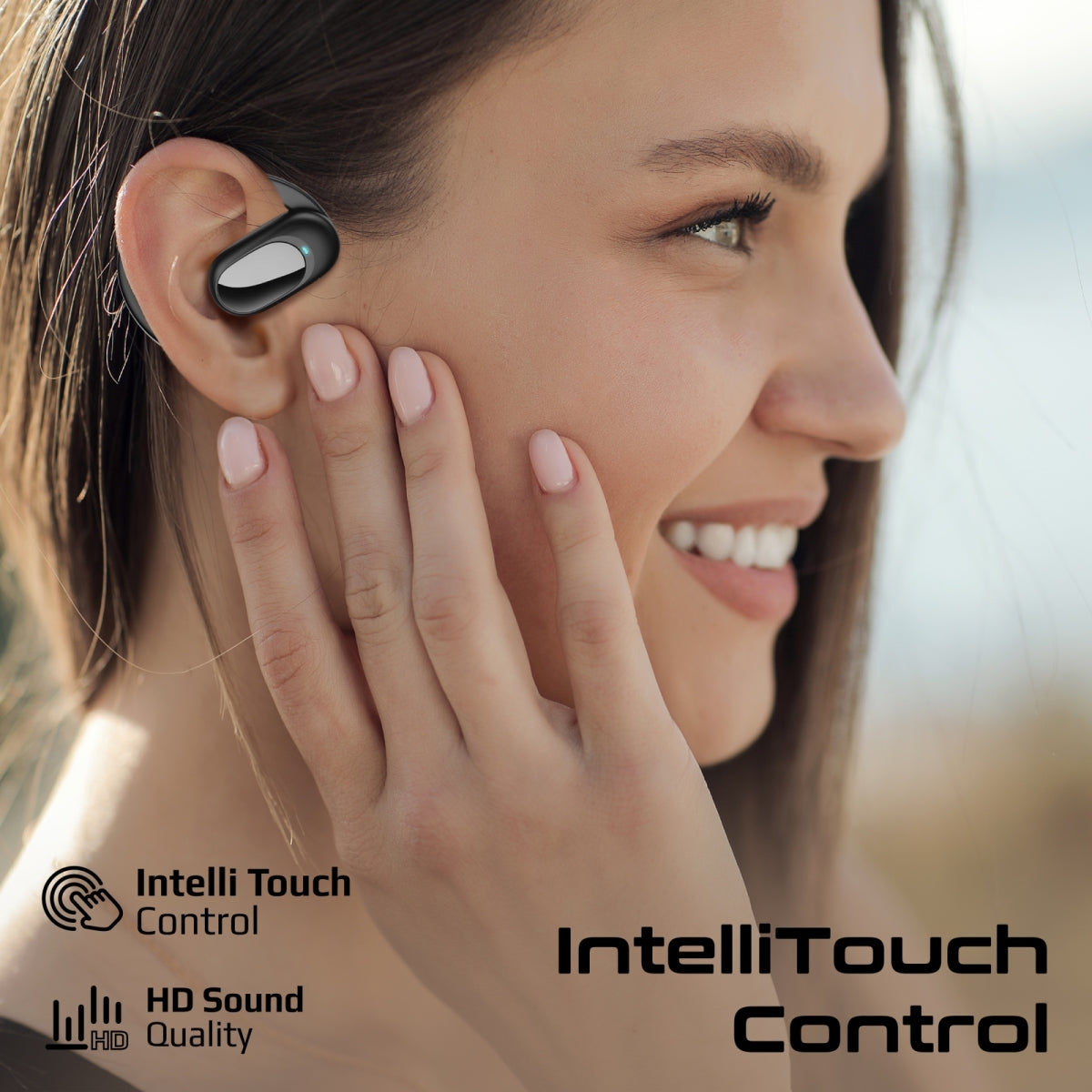 SportFit™ Open Ear True Wireless Earbuds with IntelliTouch