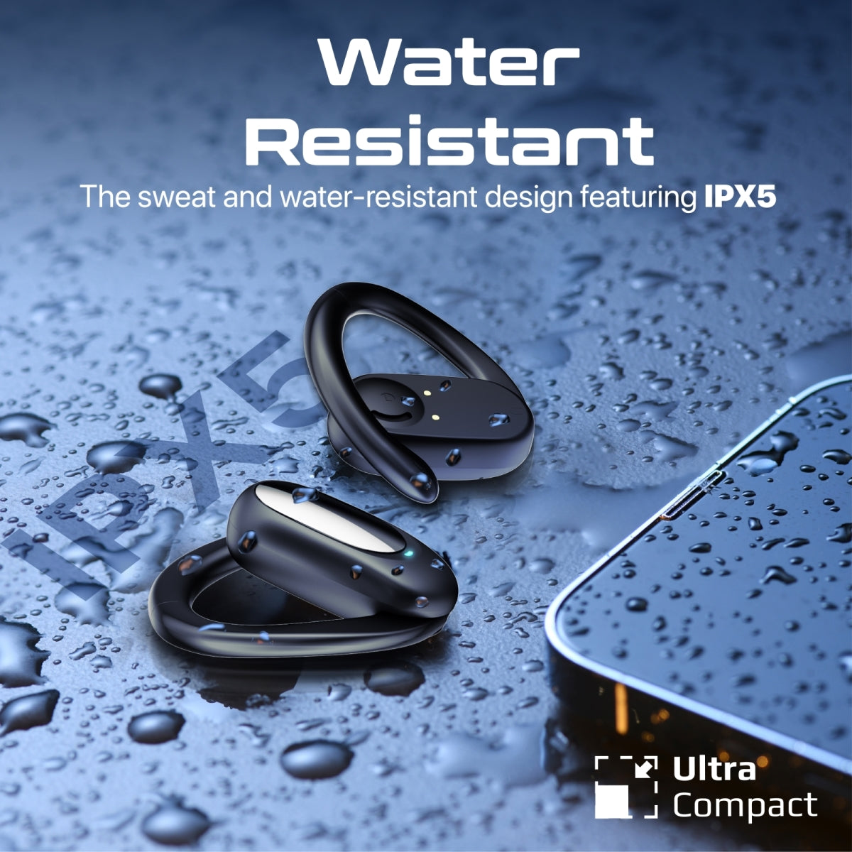 SportFit™ Open Ear True Wireless Earbuds with IntelliTouch