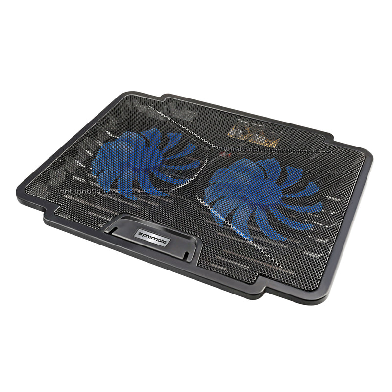 Promate Technologies - Laptop Cooling Pad with Silent Fan Technology