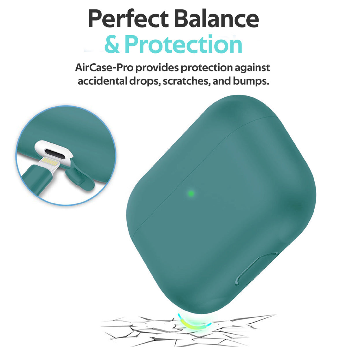 AirCase-Pro Midnight Green