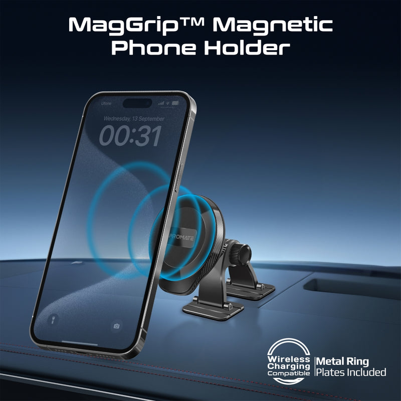 Promate Technologies - MagGrip™ 360° Cradleless Magnetic Smartphone Holder
