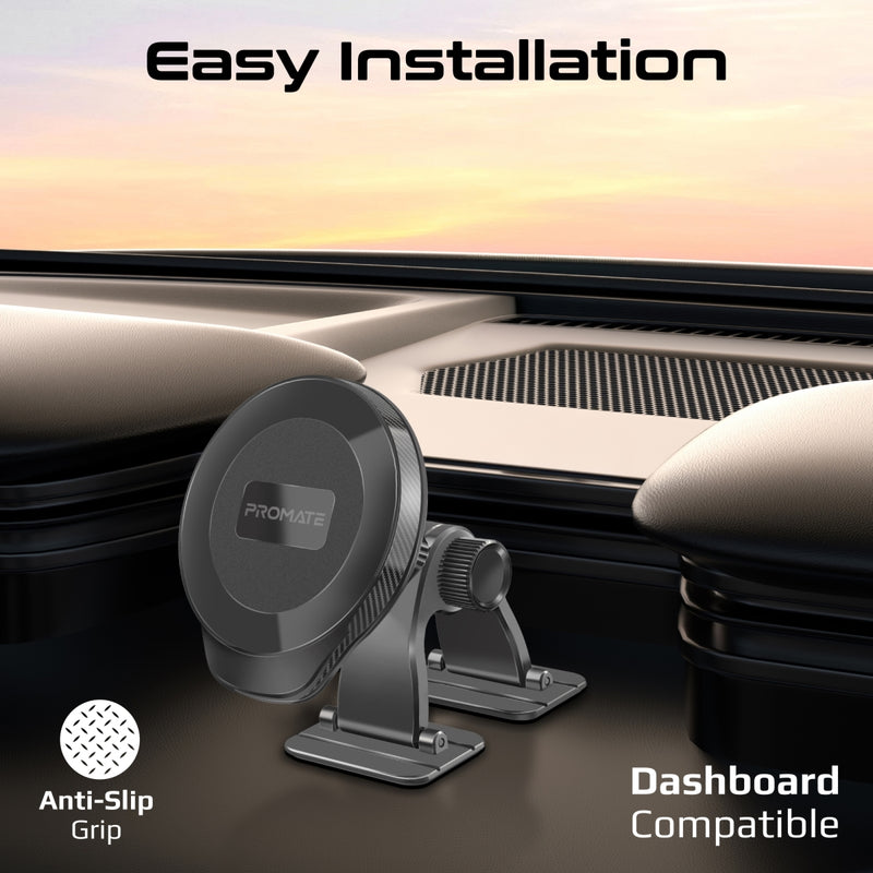 Promate Technologies - MagGrip™ 360° Cradleless Magnetic Smartphone Holder