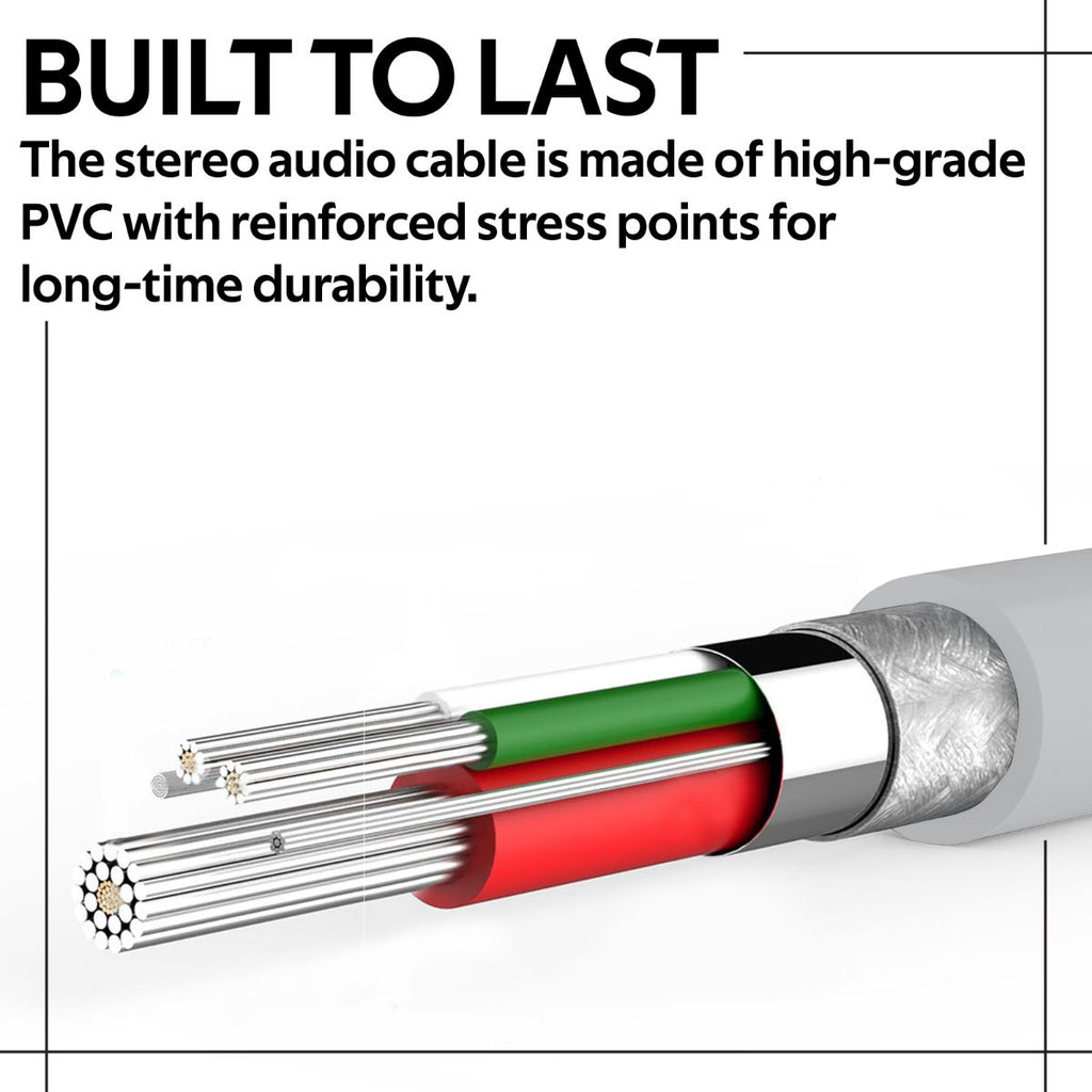 Dynamic Stereo Apple Lightning to 3.5mm AUX Connector