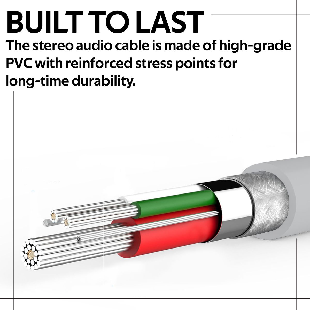 Dynamic Stereo Apple Lightning to 3.5mm AUX Connector
