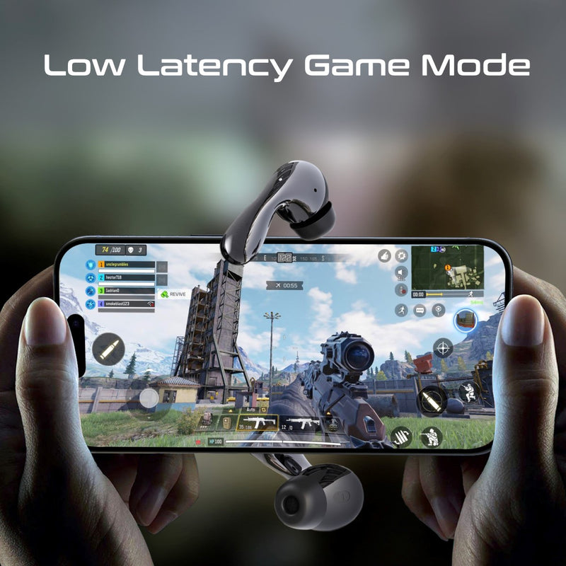 Promate Technologies - High-Definition Hybrid ANC TWS Earbuds with IntelliTouch